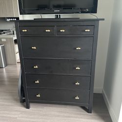 ikea hemnes 6 drawer dresser black brown Wingtip Brogue Boot Brown | Thomas Bird main image 1