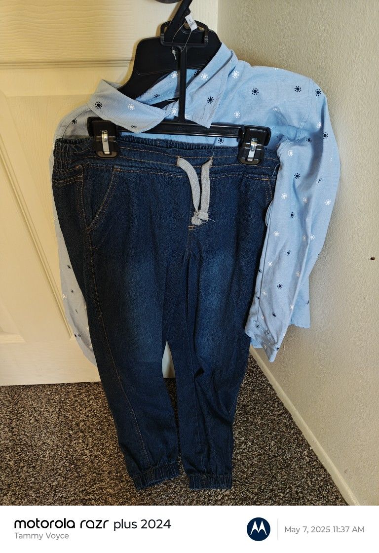 Boy's Size 10 Tony Hawk Clothing Set New