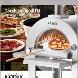 New Bighorn Pizza Oven Propane 