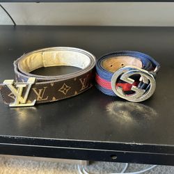 Lv Bet N Gucci Belt 
