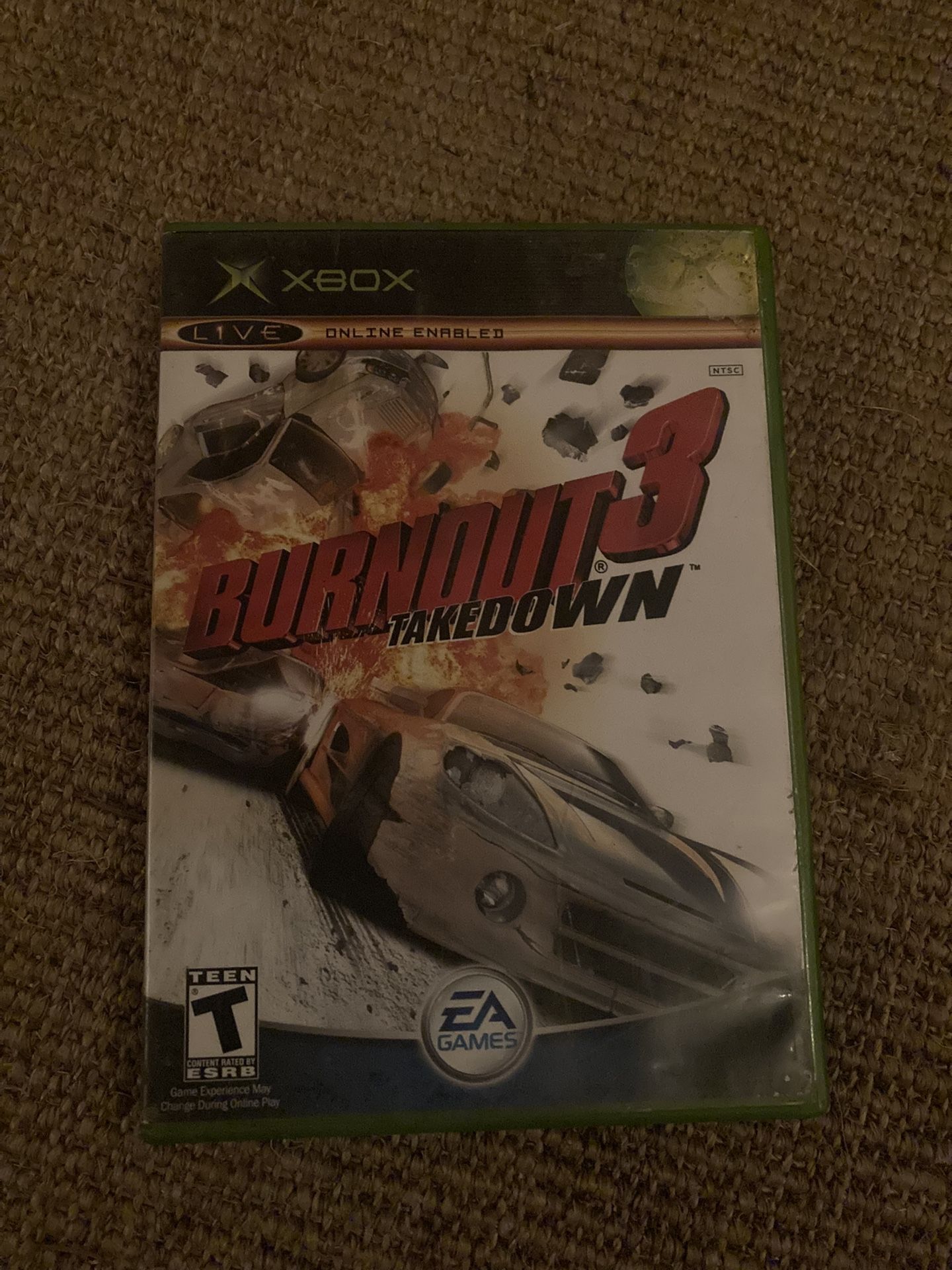 Burnout 3 Takedown Xbox Video Game