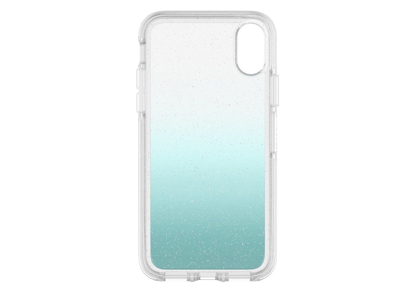 OtterBox Symmetry iPhone X Case - Aloha Ombre (Clear w/ Glitter)
