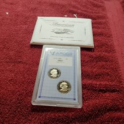 1979 / 1980 PR67  Susan B Anthony DOLLAR  In Case Graded