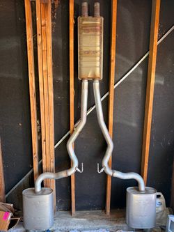 S650 mustang gt stock exhaust