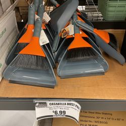 Casabella Medium Dust Pan Set With Brush