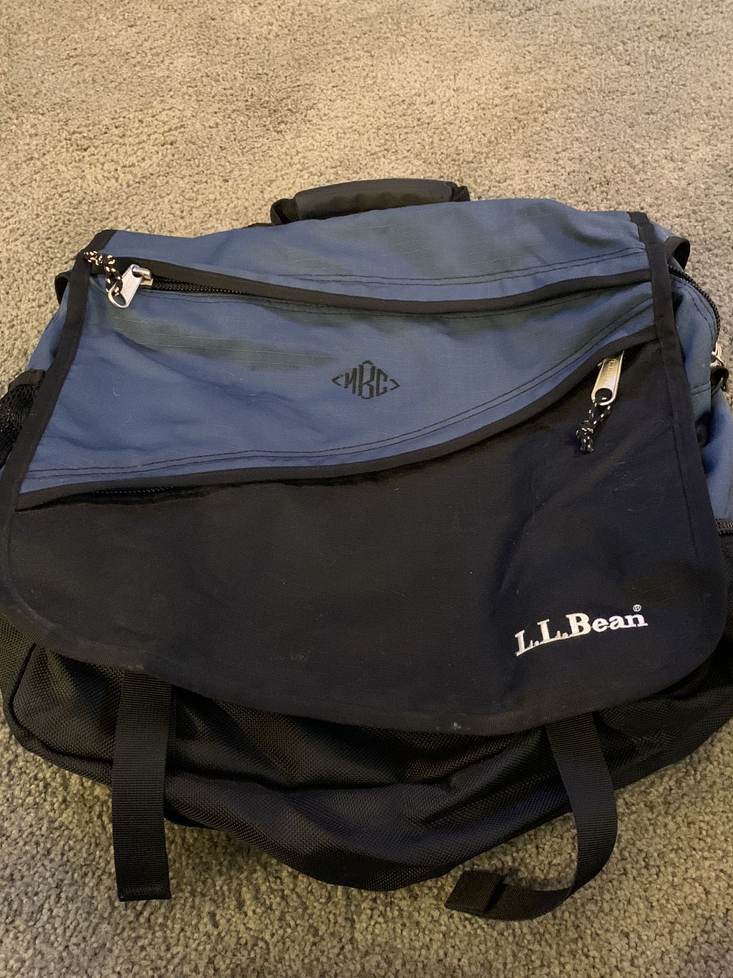 LL Bean Backpack And MessengerBag