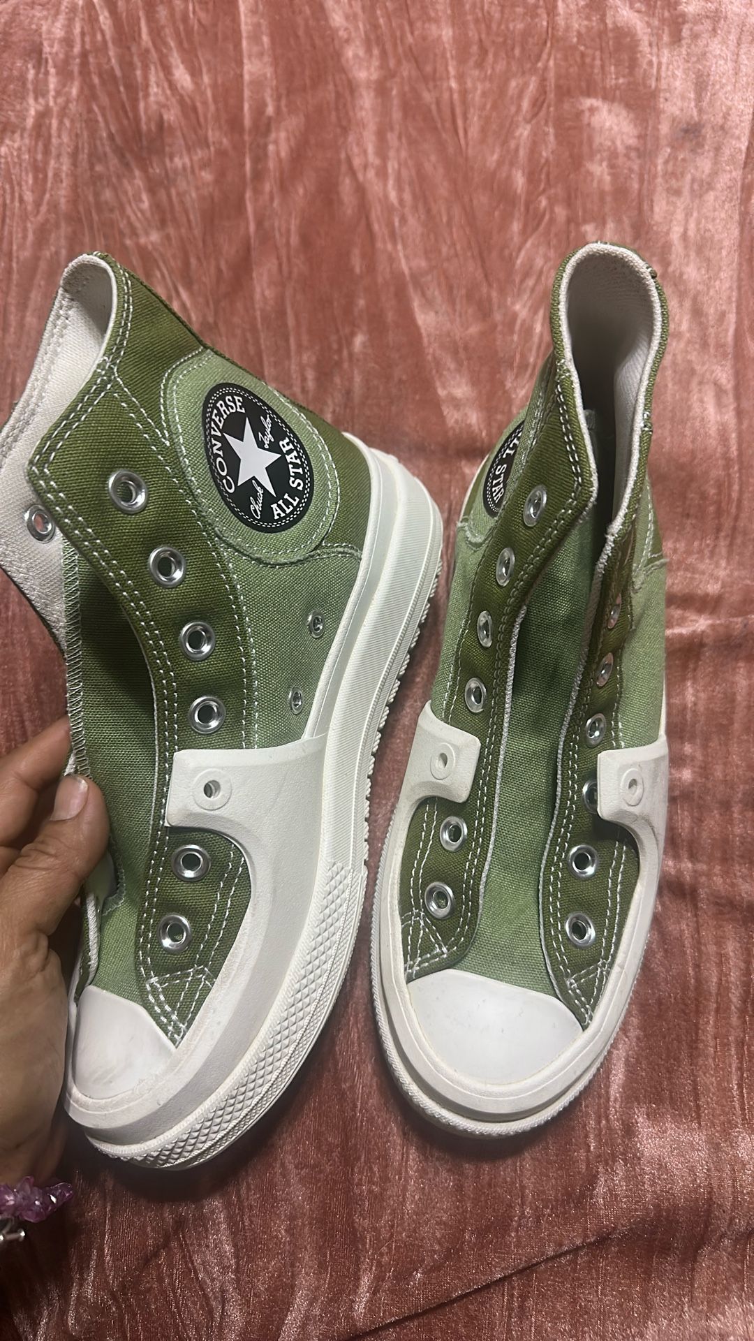 converse size 6 de mujer como nuevos