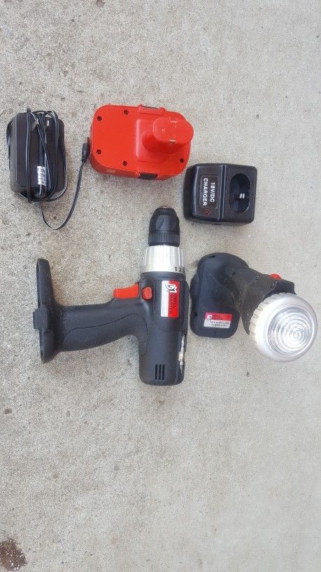 Drill Master drill with charger