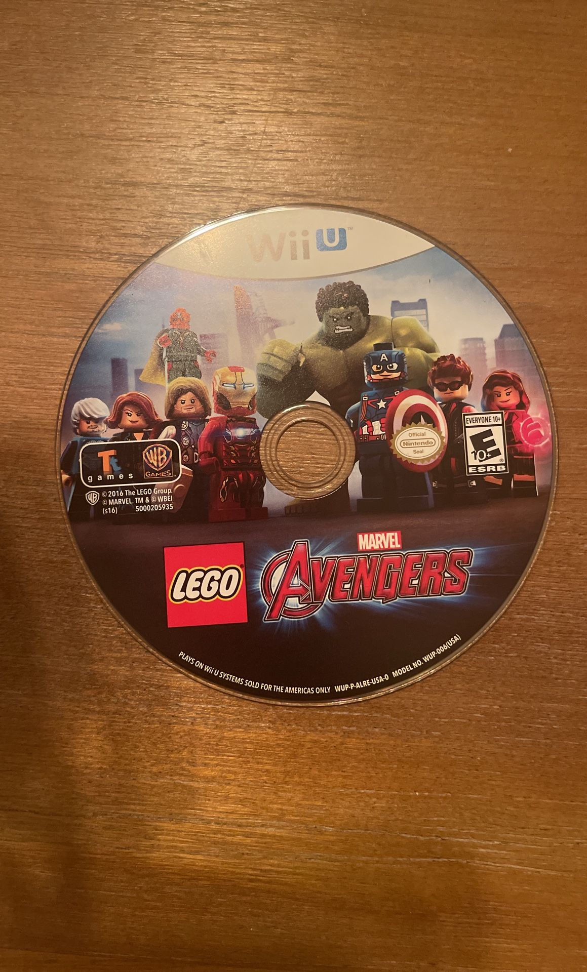 Nintendo Wii U Avengers LEGO