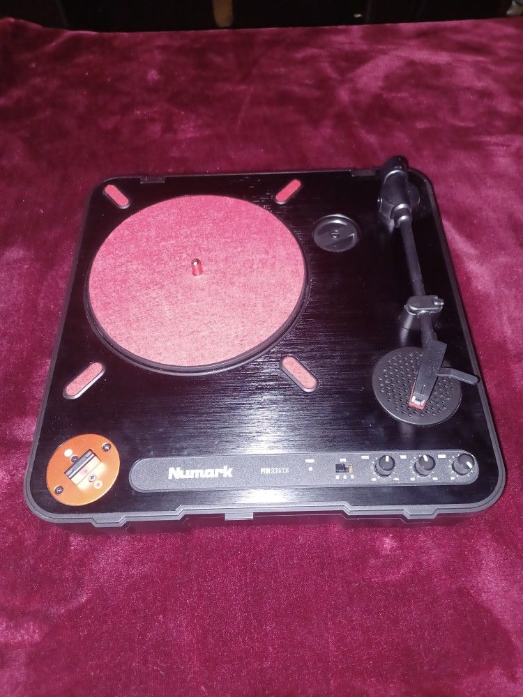 Portable DJ Scratch Turntable Bundle