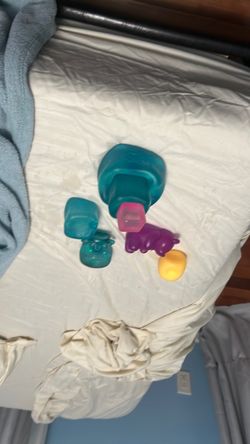 Needoh’s, Speks, squeeze luck, Squeezy, and drip squishy.