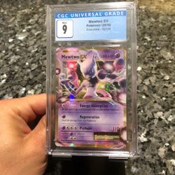 Mewtwo EX CGC 9 Evolutions