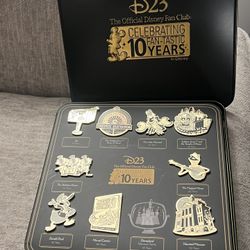 D23 Fan Club 2019 Pin Set (missing One)