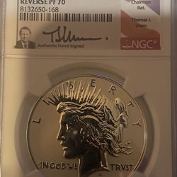 2023 SP dollar reserve PF 70 reverse proof citizens Carnage advisory Thomas J Ur