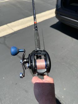 DAIWA LEXA 400 LEFT-HAND REEL + PHENIX M1 INSHORE 8’2” ROD COMBO