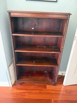 Antique Wooden Bookcase