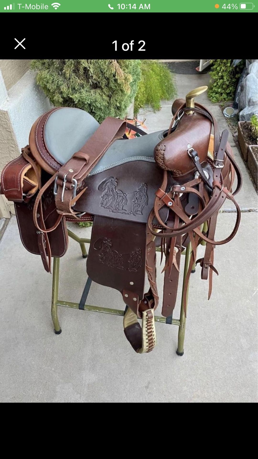 Montura Texana Fuste 16 🐴
