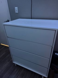 White drawer