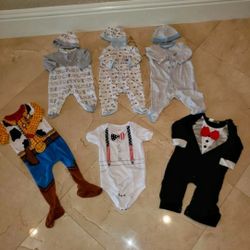 Baby Pajamas/ Onesies (3m -18m)