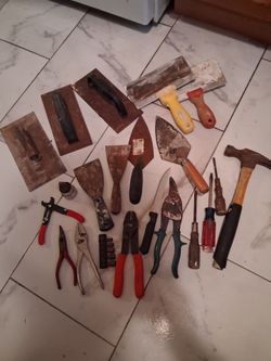 Masonry Tools all for $12.00