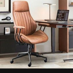 Brown Suede Office Chair Brand New Computer Chair Executive Chair Gaming Chair Desk Chair Computer Chair 🆕🚎🆕