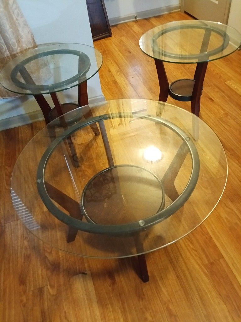 Set Glass Table