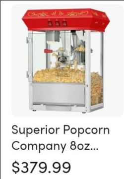 Red 8 oz Popcorn Machine