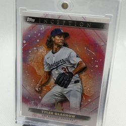 2024 Topps Inception Tyler Glasnow #9 - Los Angeles Dodgers
