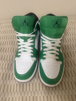 Size 11 Lucky Green Air Jordan 1