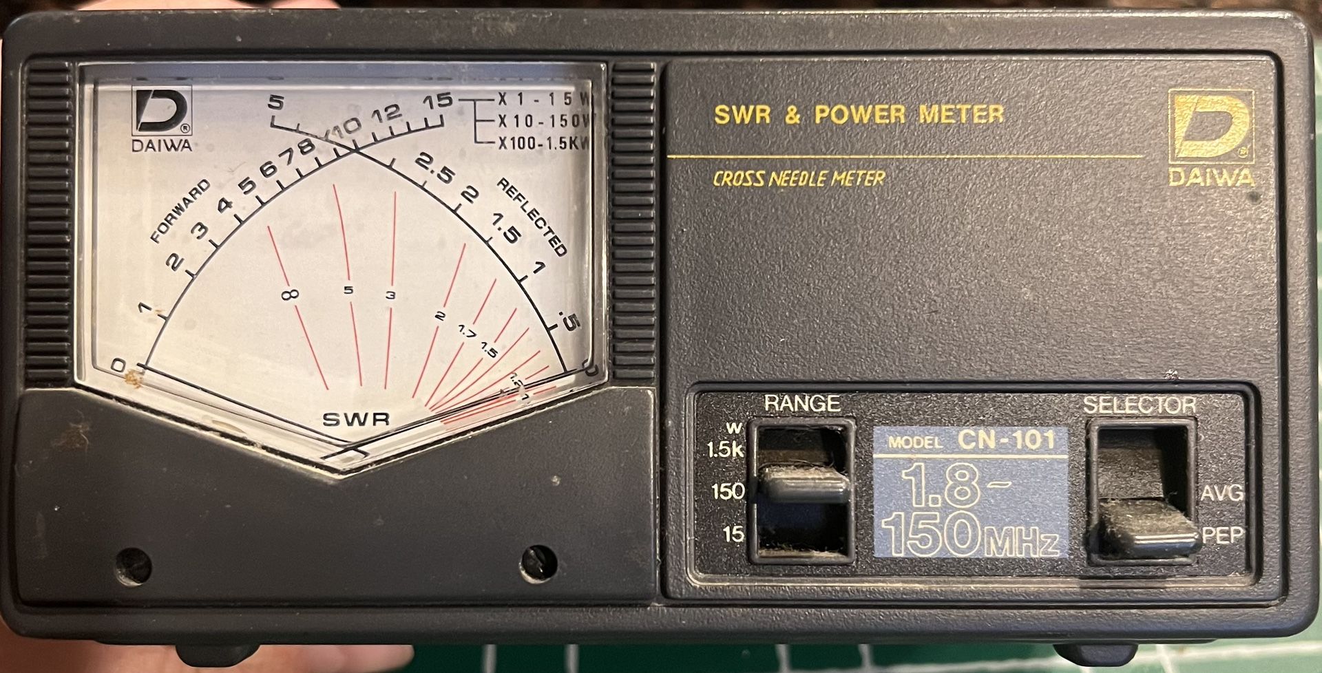 DAIWA SWR & POWER メーター　CN-101L Daiwa CN-101L SWR-Meter 1.8-150MHz | eBay