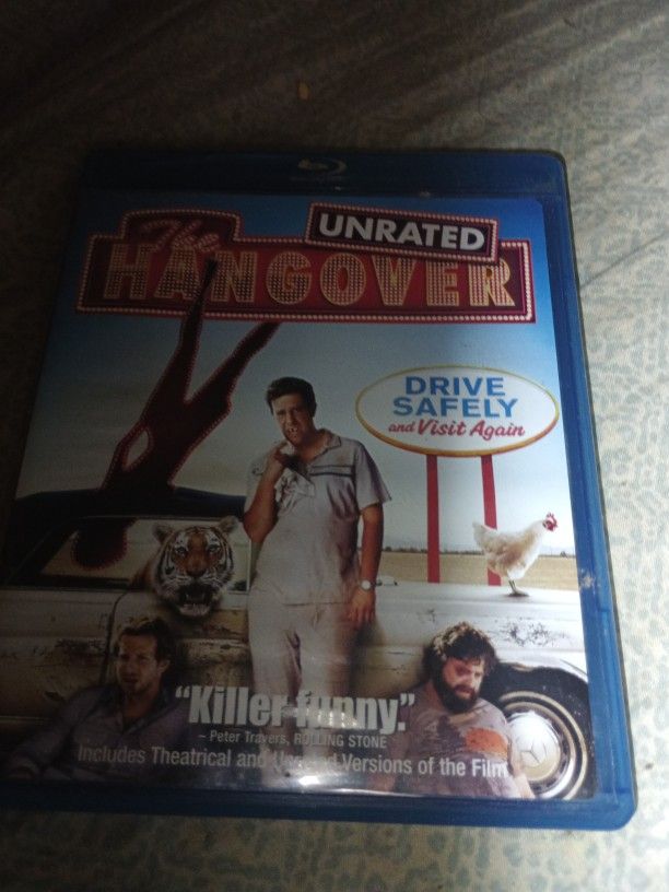 The Hangover Unrated Blu Ray 
