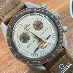 Swatch X Omega Bioceramic Moonswatch Mission To Saturn Watch