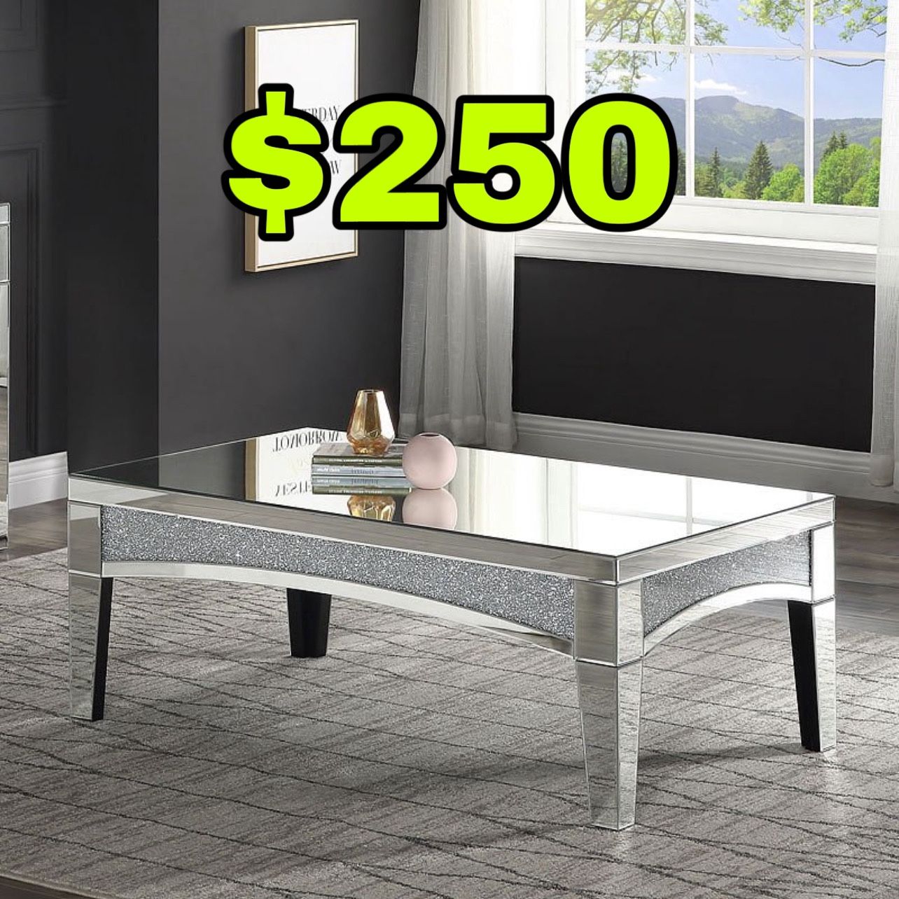 Beautiful New Noralie Coffee Table Only $250!!! Original Price $1,152!!!