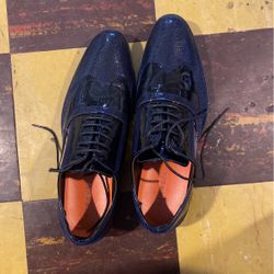 Black & Blue Dress Shoes