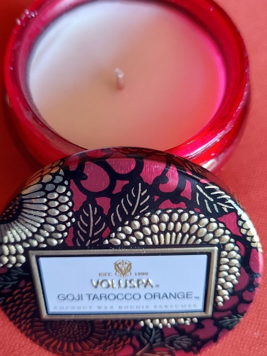 voluspa going atrocious orange parfumee candle 2 for $20.00