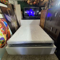 Queen Bed Frame And Mattress