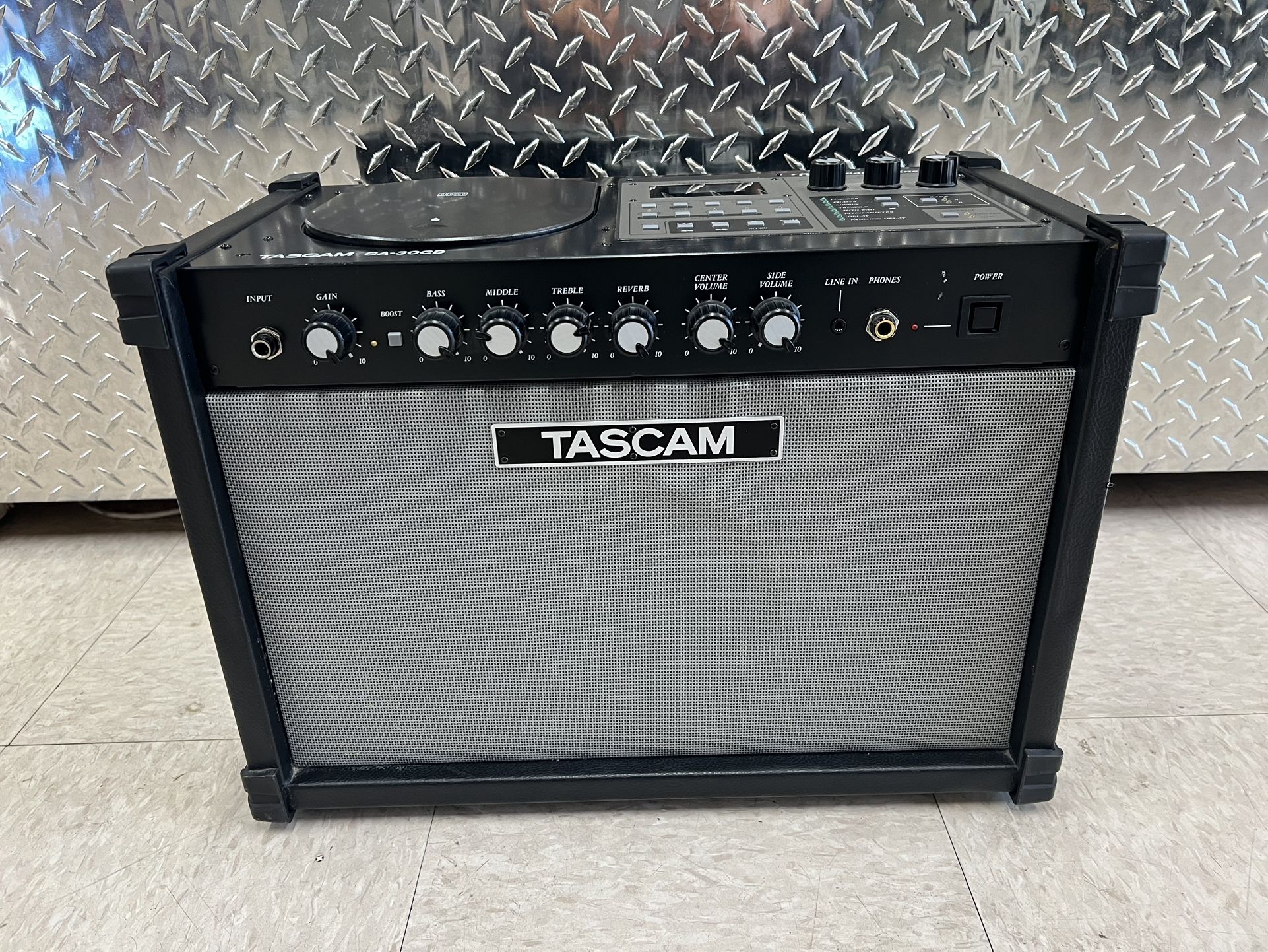 Tascam GA-30CD Cd Player Power Guitar Amplifier Music Processor Performance Line