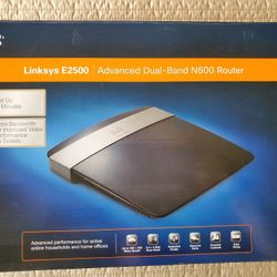 Linksys E2500 Advanced Dual-Band N600 Router