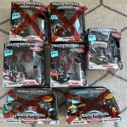 Transformers Dark Of The Moon Mechtech Voyager Class Lot Of 4-sealed