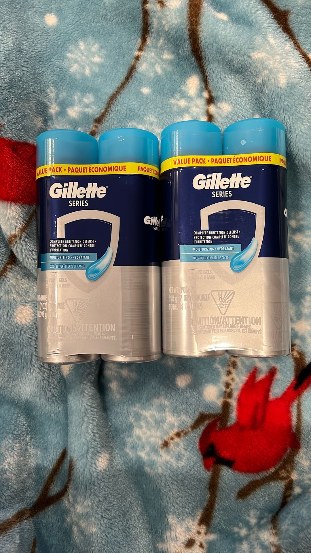Gillette Twin Pack Shave Gel, $5 Each Pack