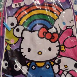 Large Hello Kitty And Friends Backpack New $15