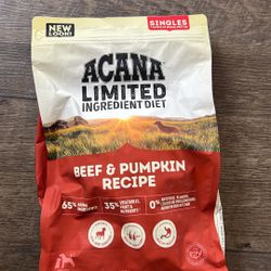 Acana Beef & Pumpkin Dog Food