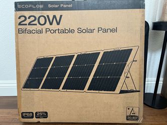 Brand new sealed Ecoflow solar panel