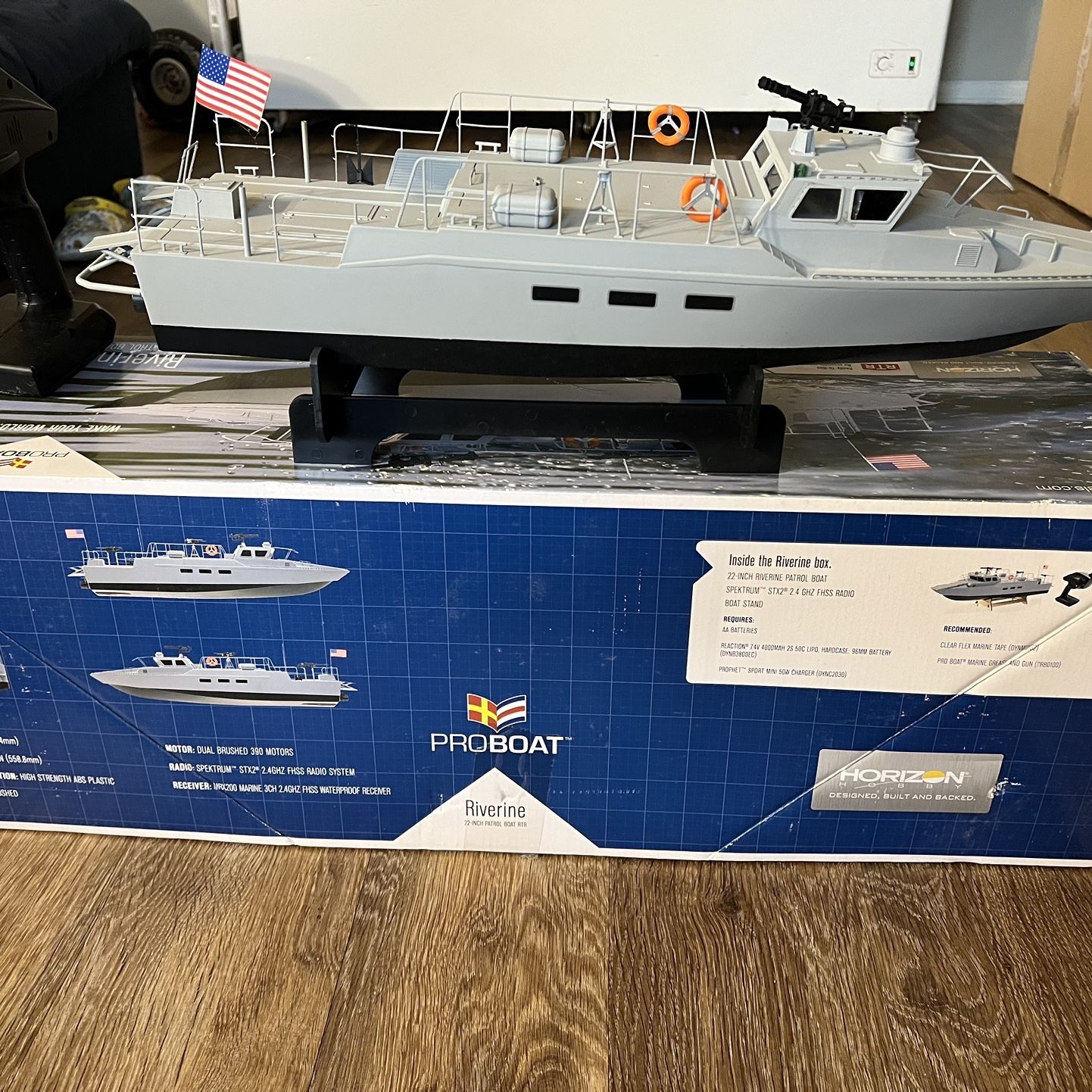 Proboat riverine patrol sale boat 22 rtr