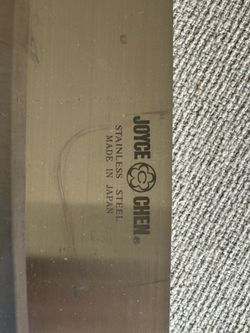 Vintage Joyce Chen Meat Cleaver Stainless Steel Blade