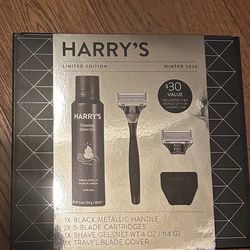 NEW Harry's Shaving Cream Razor Gift Set 
