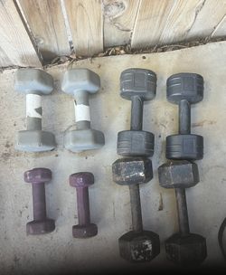 Assorted Weights For Exercise