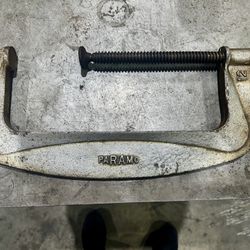 Pretty Sturdy Vintage 12” Paramo C Clamp made In England 