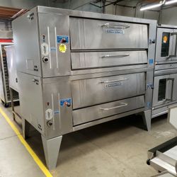 Used Bakers Pride Model Y612 Double Deck Pizza Oven 