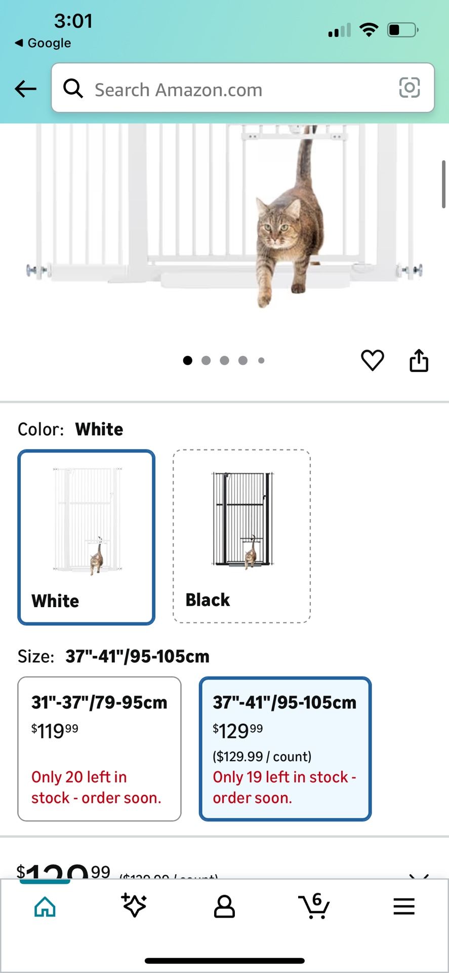 Tall Pet Gate / Baby Gate
